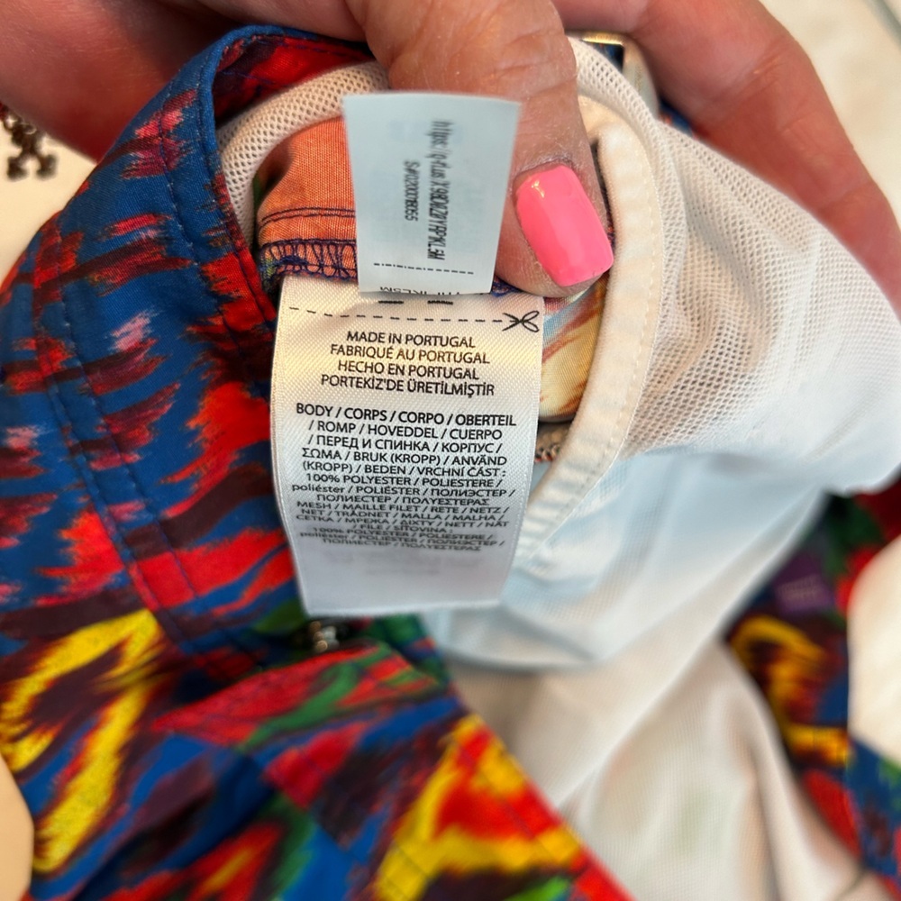 Ralph Lauren Purple Label Ikat Patterned Men’s Swim Trunks - Picture 13 of 13